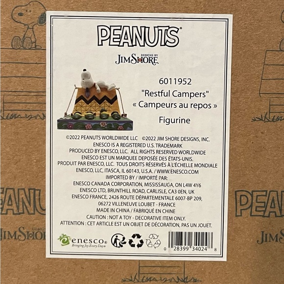 Jim Shore “Restful Campers” #6011952 NIB 2022 -Retired - Picture 6 of 6